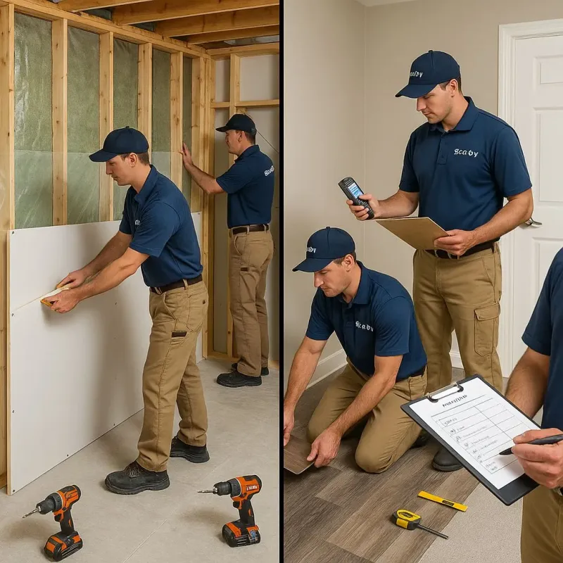 Repairs and Reconstruction process in Airmont, NY
